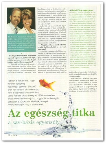 Elixr Magazin pH Csoda cikk 48. oldal